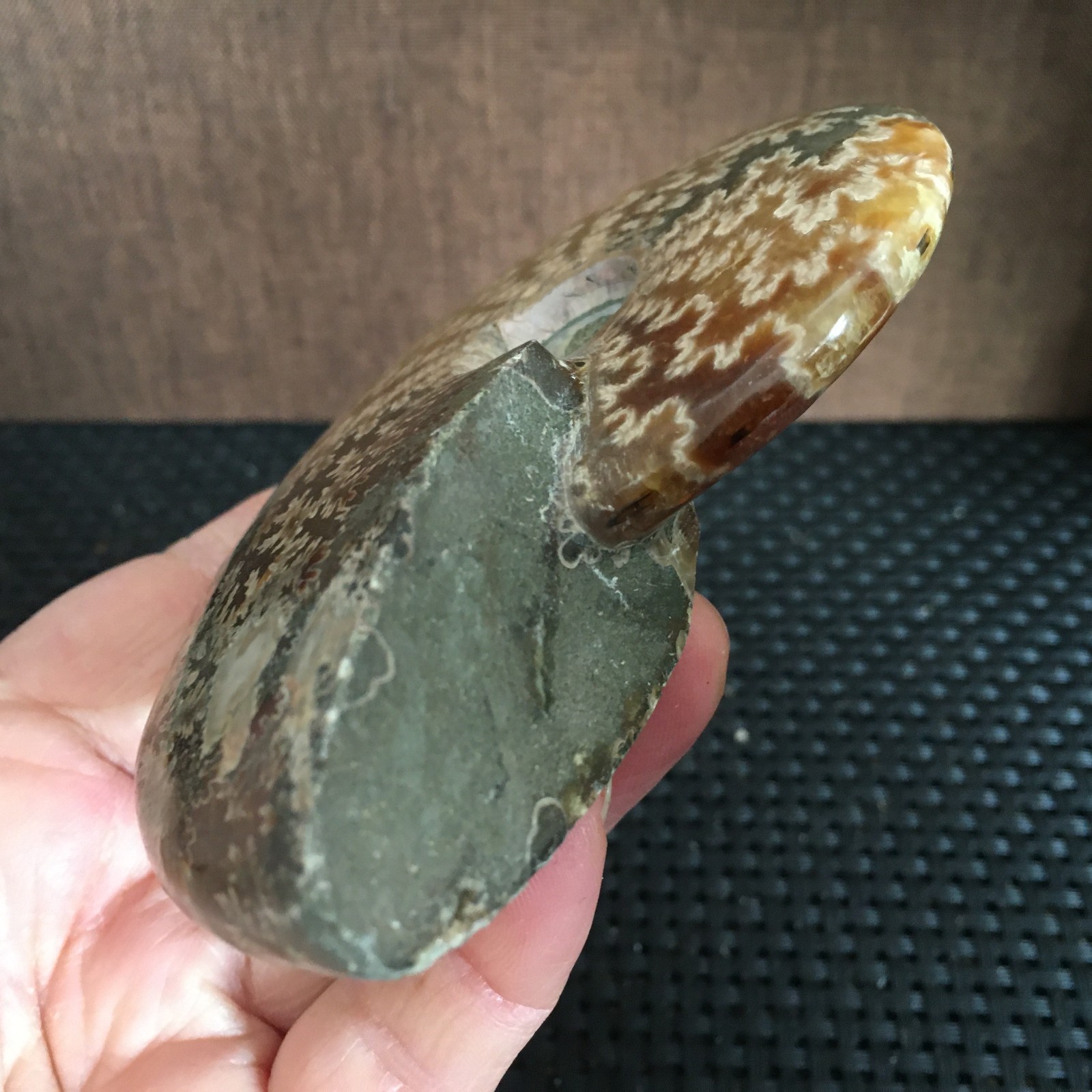 239g Natural polishing Ammonite crystal specimens fb1027