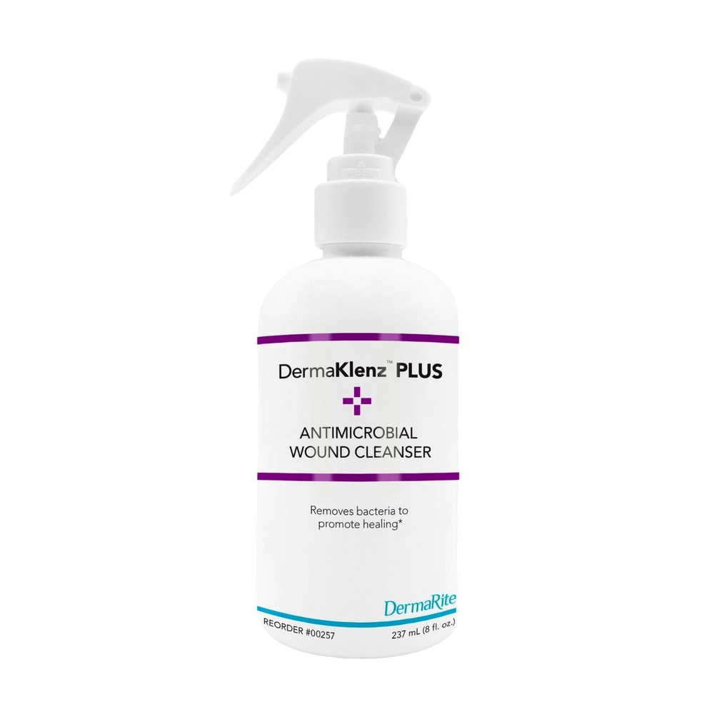 DermaKlenz Plus Wound Cleanser 8 oz. Spray Bottle