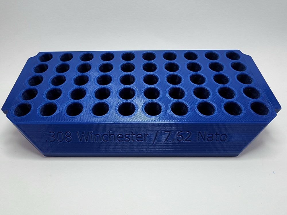 .308 Winchester/ 7.62 Nato Reloading Block 3d Printed
