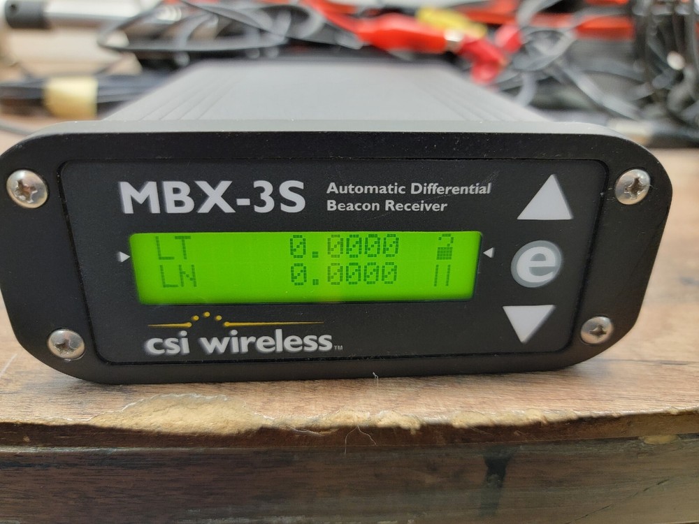 CSI MBX-3S Receiver MGL-3 Antenna Ashtech SCA-12S with backpack