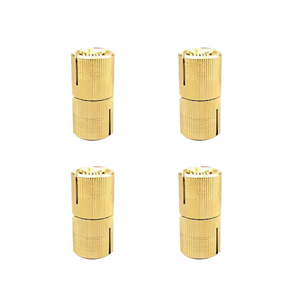 4Pcs 12mm Copper Hidden Barrel Hinge Invisible Hinges For Concealed Worktop hh