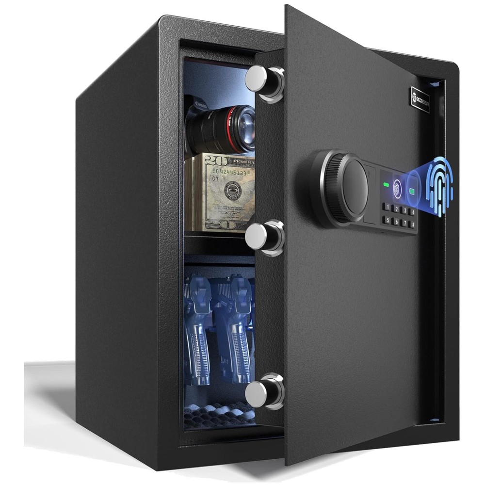 Optimal Protection Biometric Safe Box, 1-