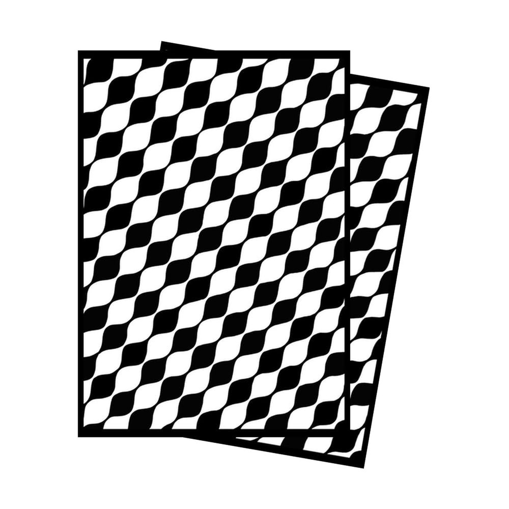 Racing Checkered Flag MTG Card Sleeves (Textured) - 104 Count Standard Size T...