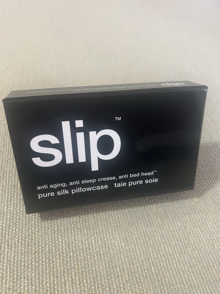 SLIP Queen Size Pillowcase  Black