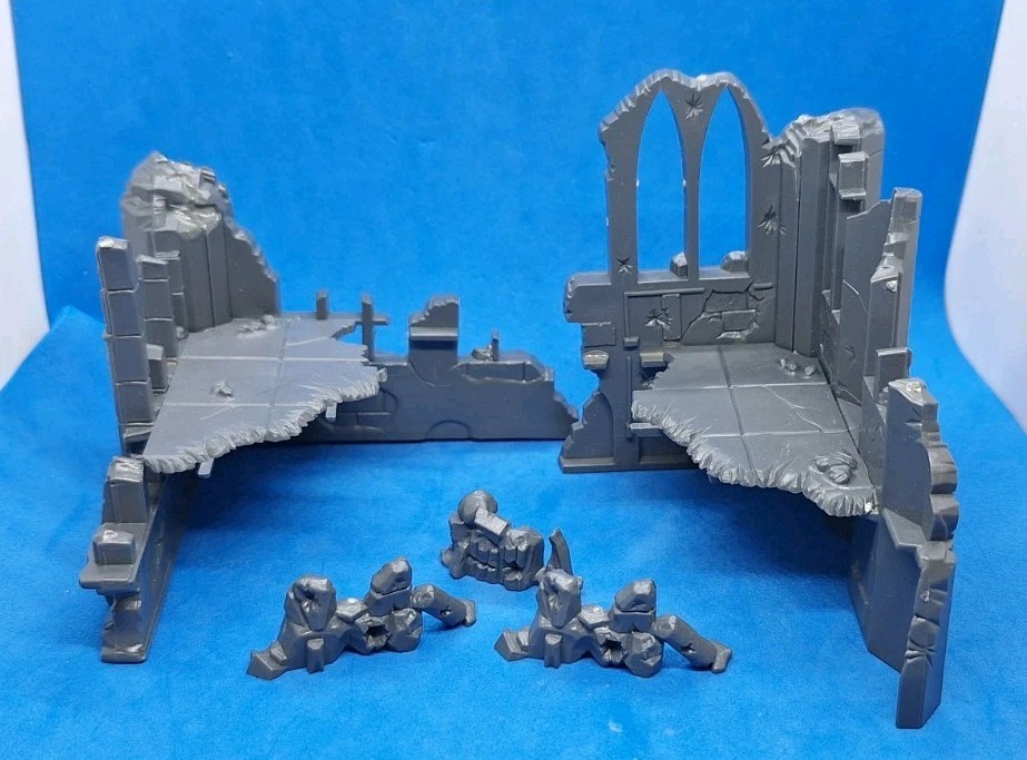 Warhammer 40k 3rd Edition Gothic Ruins Terrain Scenery Games Workshop OOP 1990s