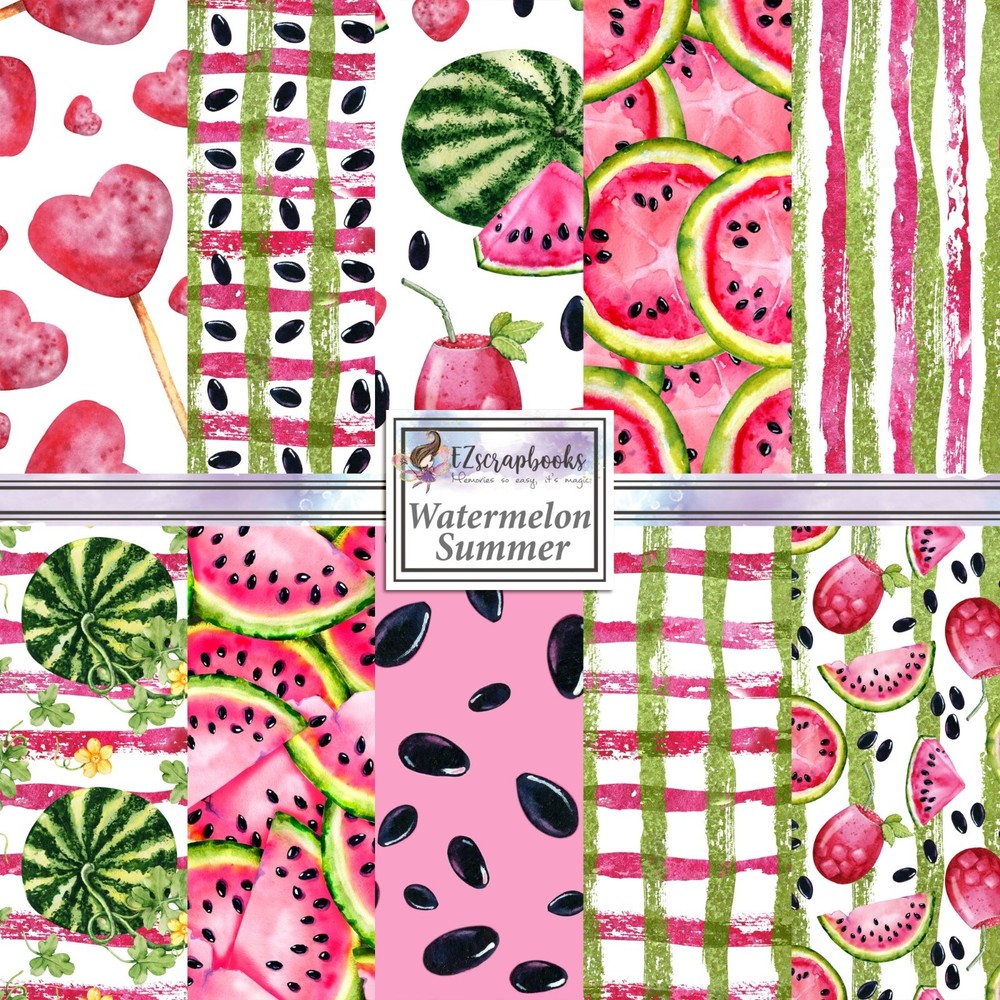 WATERMELON SUMMER - Paper Pack