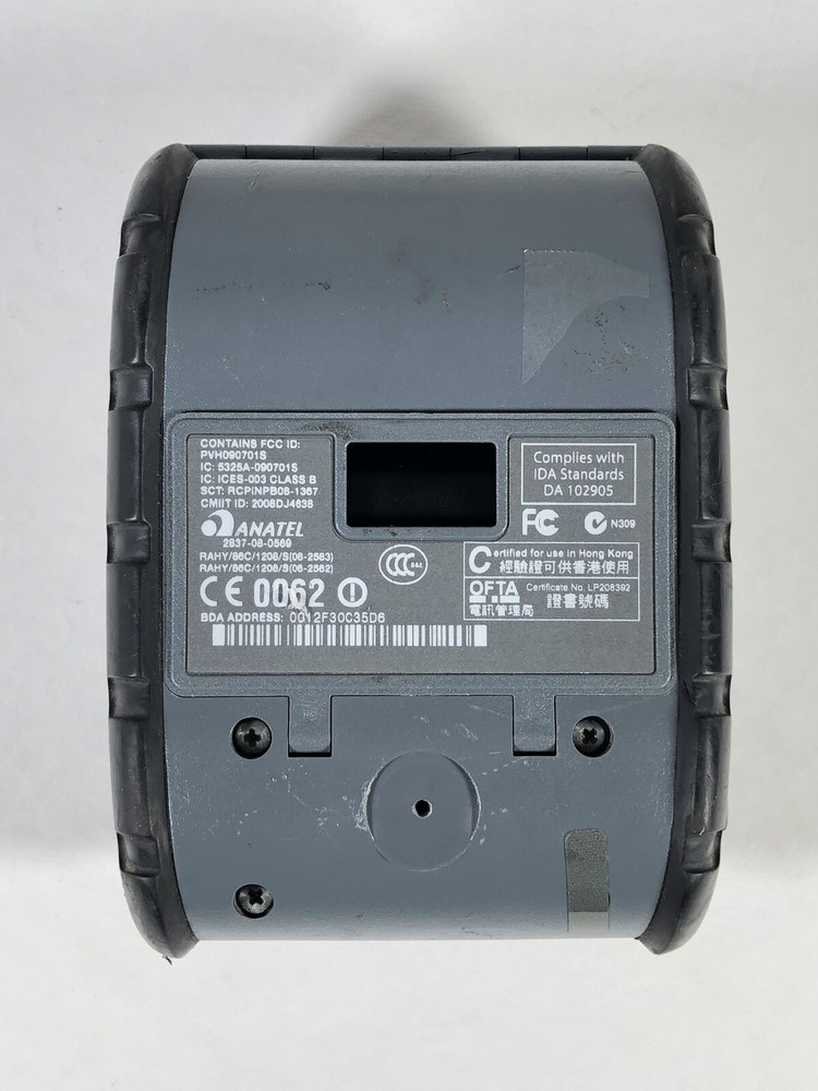 INTERMEC PB2A021E BLUETOOTH MOBILE RECEIPT THERMAL BARCODE PRINTER & BATTERY