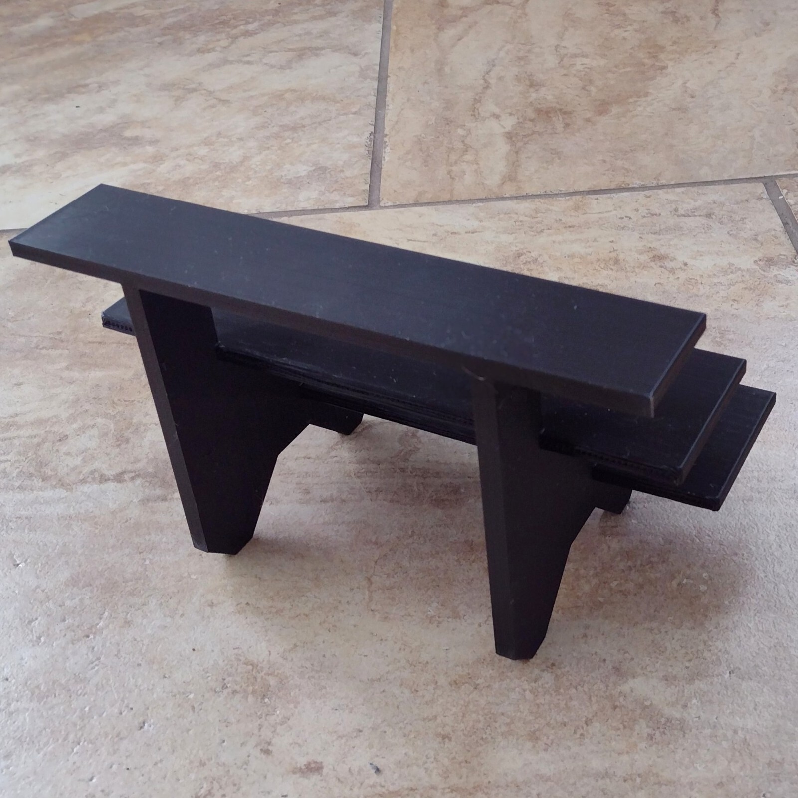 10 inch 3-Tier Black Funko Pop! Display Shelf / Stand with Equal Length Shelves