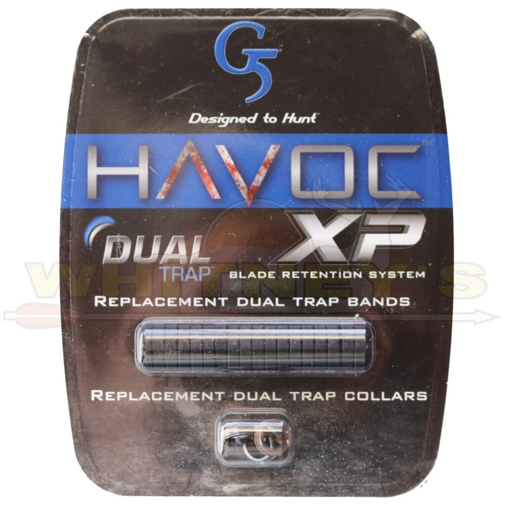 G5 Havoc XP DualTrap Replacement Collars - Black - 939
