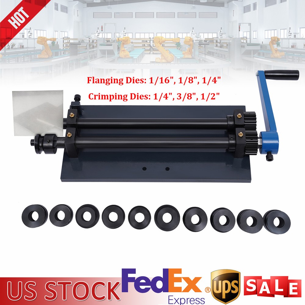 Manual Bending Machine Bead Roller Sheet Metal Bead Roller Tool Set Heavy Duty