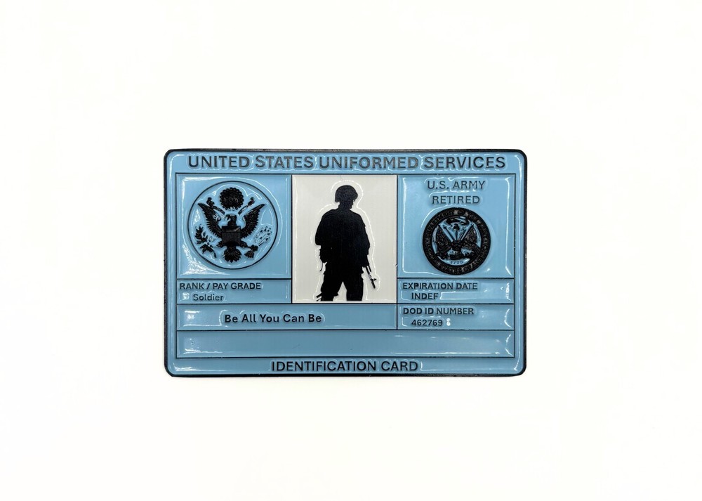 Army Retired Challenge Coin