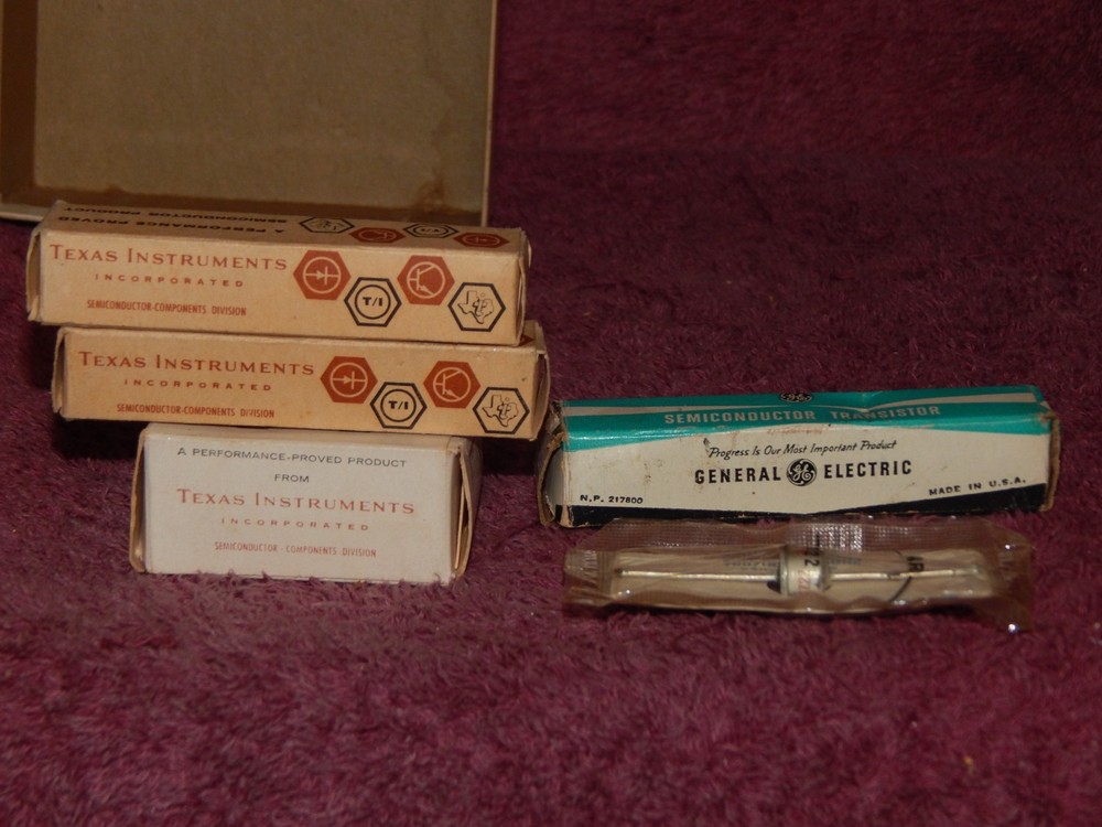 Vintage Electrical Engineering Samples Diodes Rectifiers Transistors & More