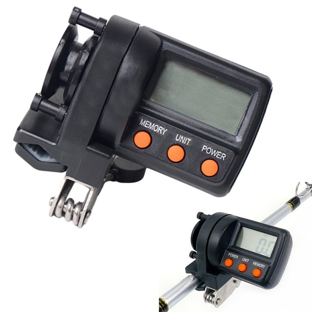 Practical Fishing Line Counter Electronic 999M Digital Display Adjustable