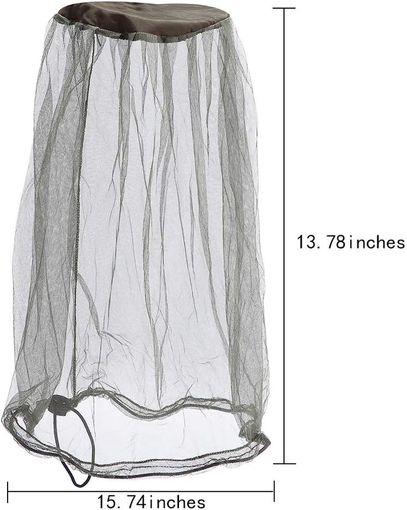2 Mosquito Head Net with Carry Bag