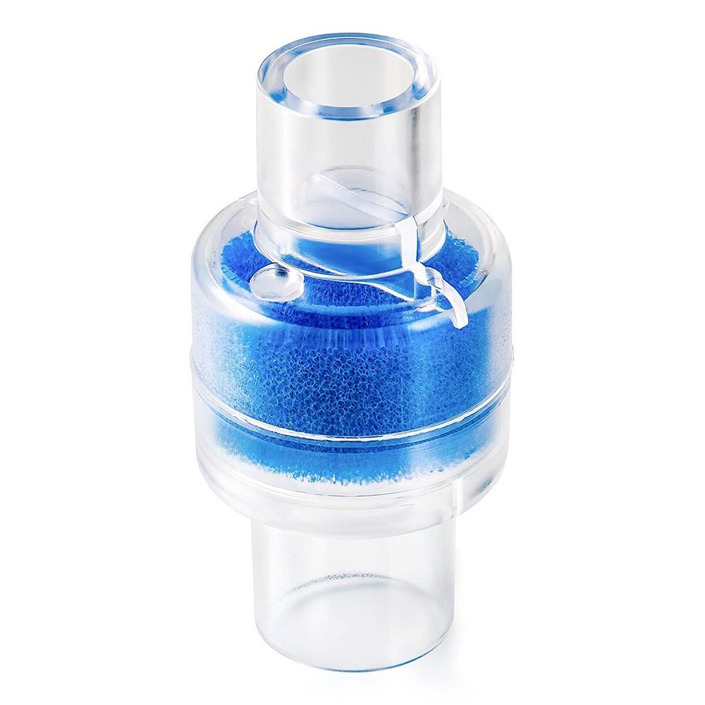Breas Universal Inline HME Humidifier Filter for CPAP Machines