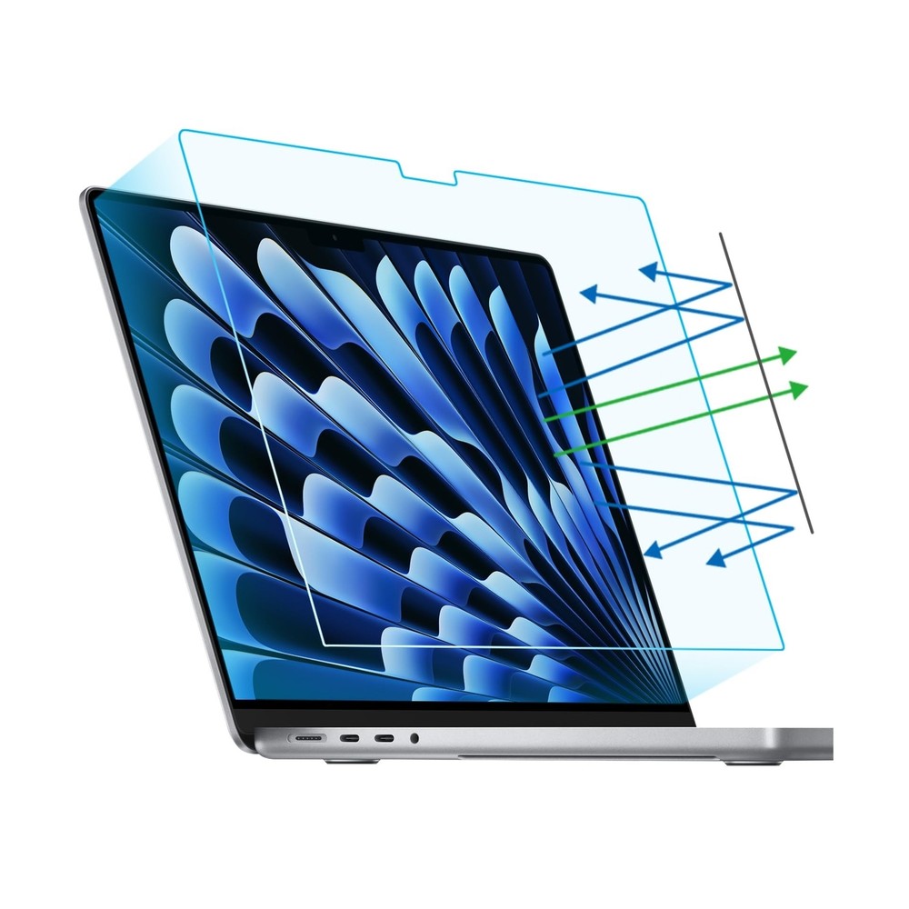 F FORITO 2-Pack Anti Blue Light Screen Protector Compatible with MacBook Air ...