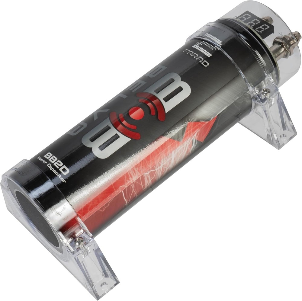 Advanced 2.0 Farad Power Capacitor with Audible Alert