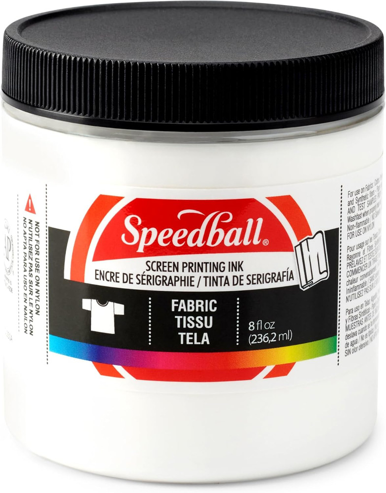 004603 Fabric Screen Printing Ink, 32 Fl. Oz, White