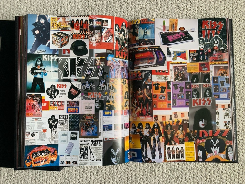 KISSTORY AMAZING+HUGE HARDCOVER BOOK INCREDIBLE PICTURES+ARTICLES KISS