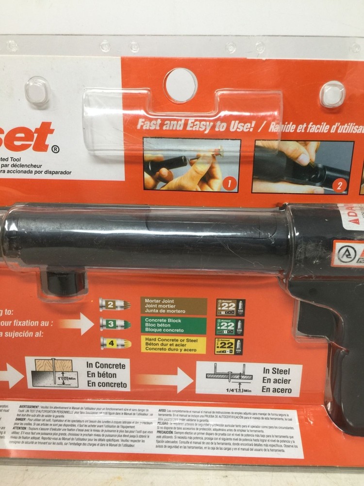 Ramset RS22 Trigger Activated Powder Actuated Tool (new)