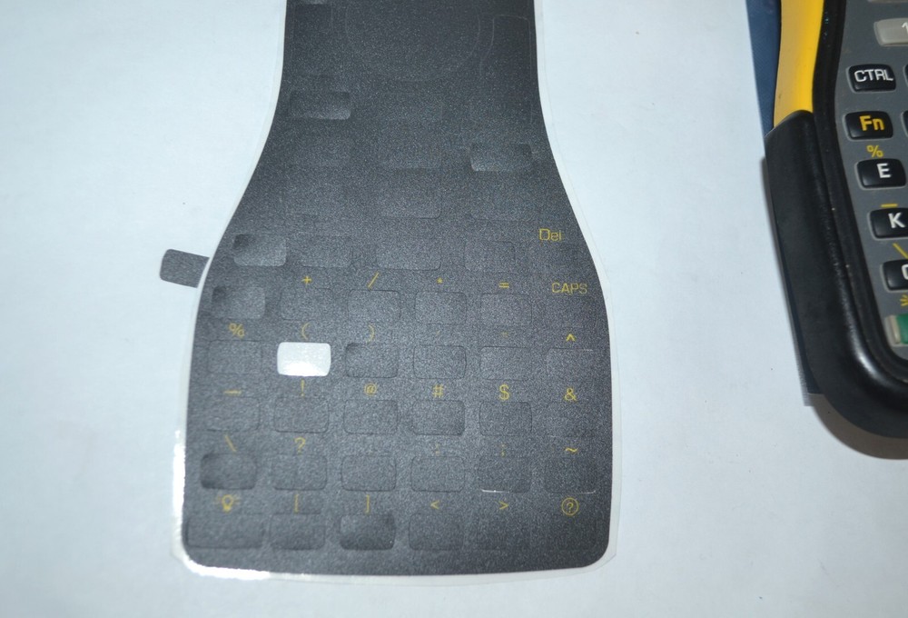 Trimble TSC2 keypad overlay ONLY (Data collector not included