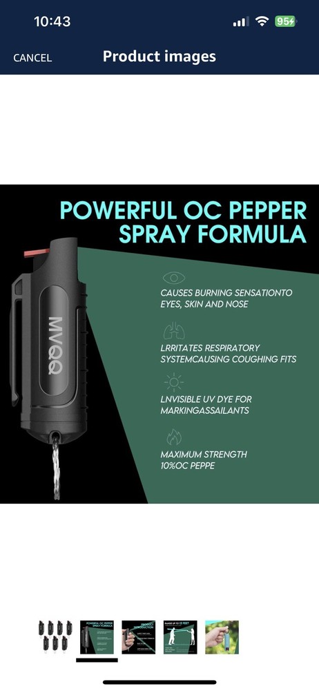 pepper spray