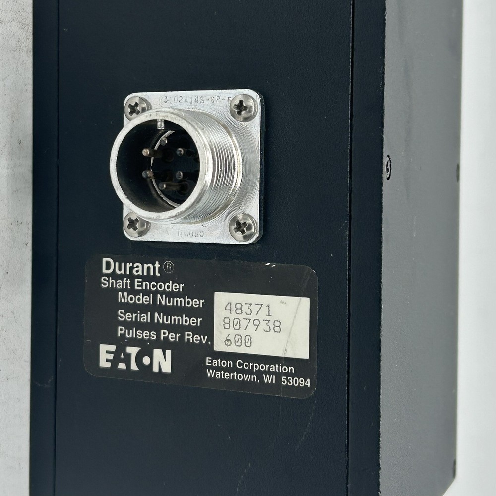 Eaton-Durant 48371 Shaft Encoder, Single Channel, 600 PPR