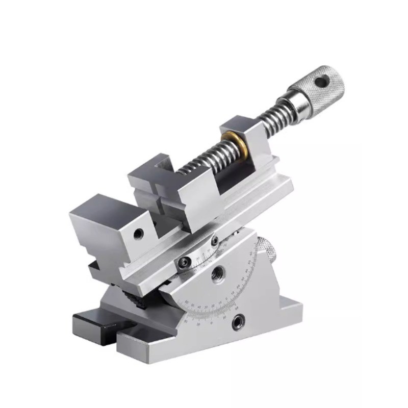 Universal Vise Rotary Adjustable Angle Sinusoidal Tiltable Flat Jaw Vise