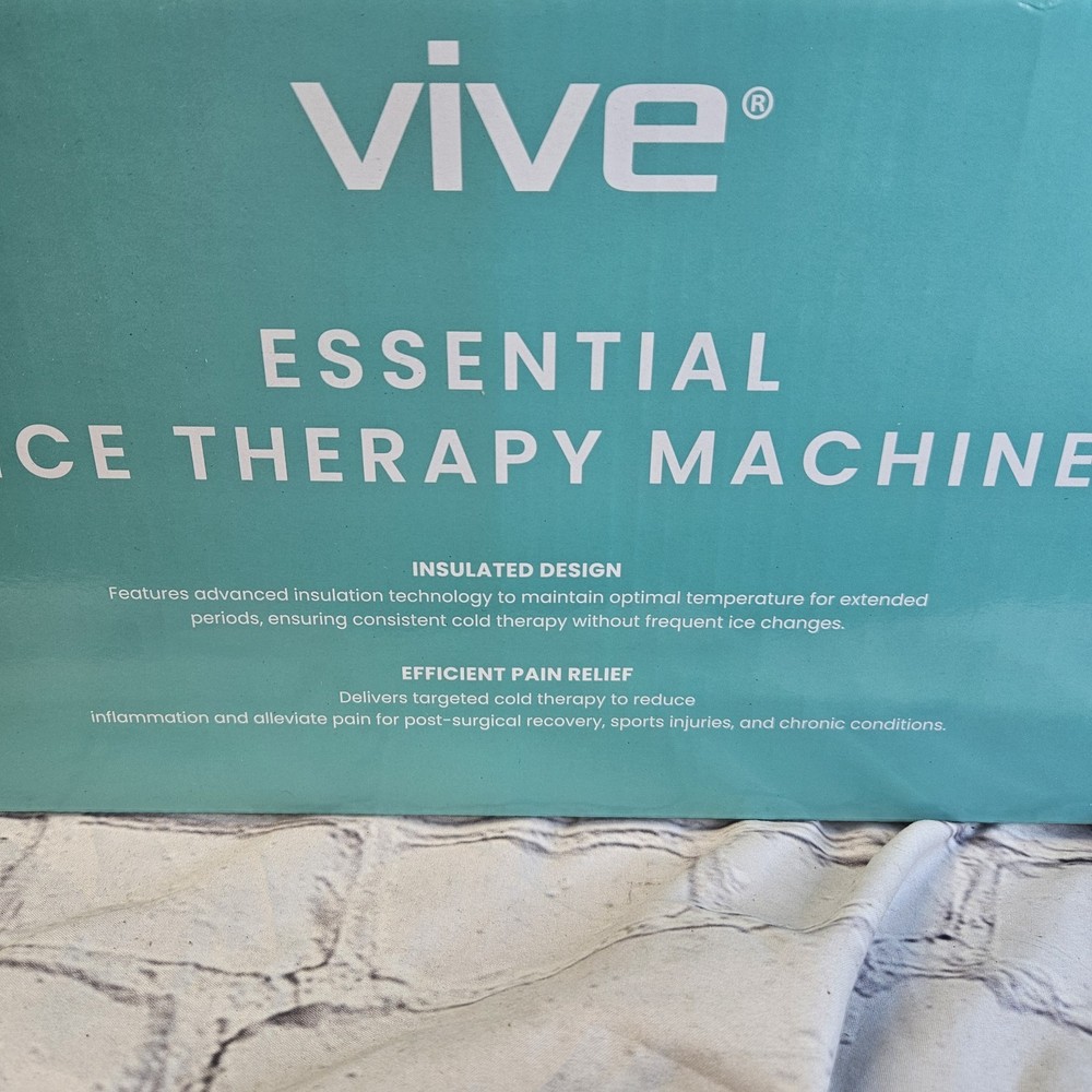 Vive Ice Machine For Knee, Ankle & Shoulder Wrap - New