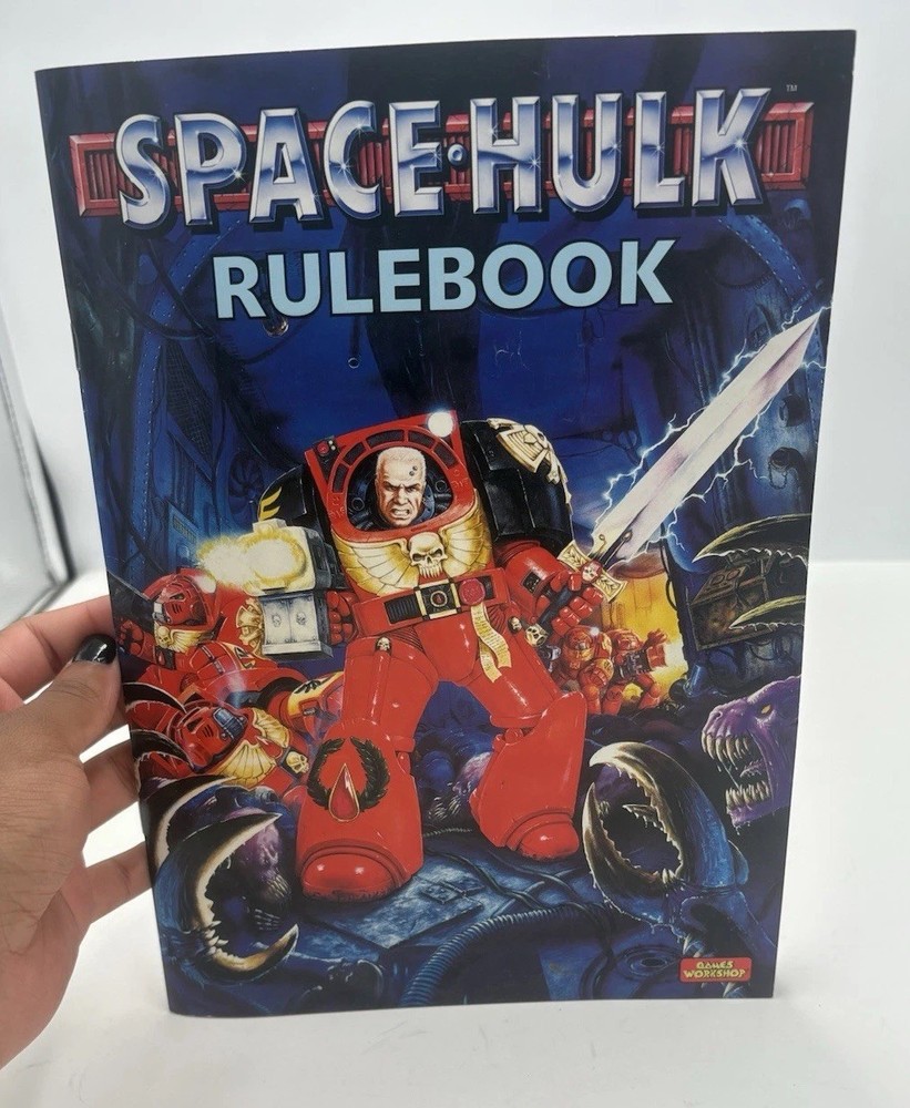 1996 Games Workshop Space Hulk Rulebook Warhammer