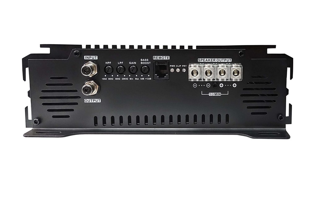 Warzone E5000.1D 5000W RMS Amplifier + Warzone WZ600XR Bass Processor + Kit