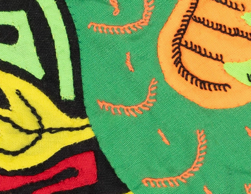 Multicolor Orange And Green Bird Molita