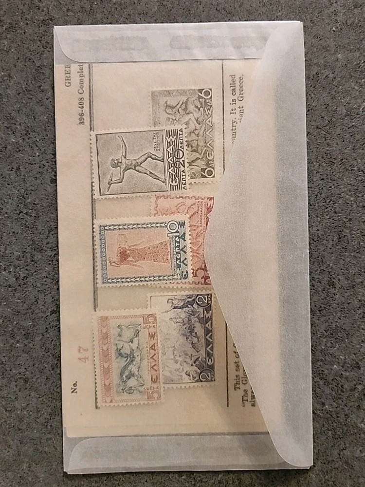 Ancient Greece 1937 Historical Issue # 396 - 408 Missing 405 (A3)