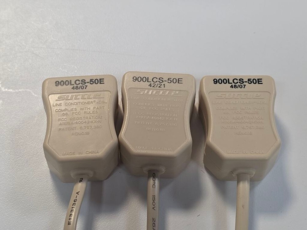 Suttle Beige Line Conditioner DSL Phone Splitter untested