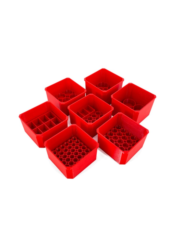 Milwaukee Packout Organizer Compatible AA AAA C D 9V Sq Battery Insert Bin