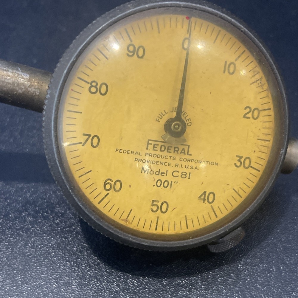 FEDERAL C81 DIAL INDICATOR 2-1/4" DIAMETER