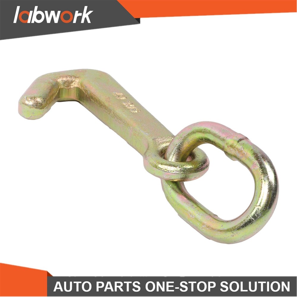 Labwork 2 Pack 5/16 Inch Mini J Hook G70 5400 Lbs Working Load Limit Hooks