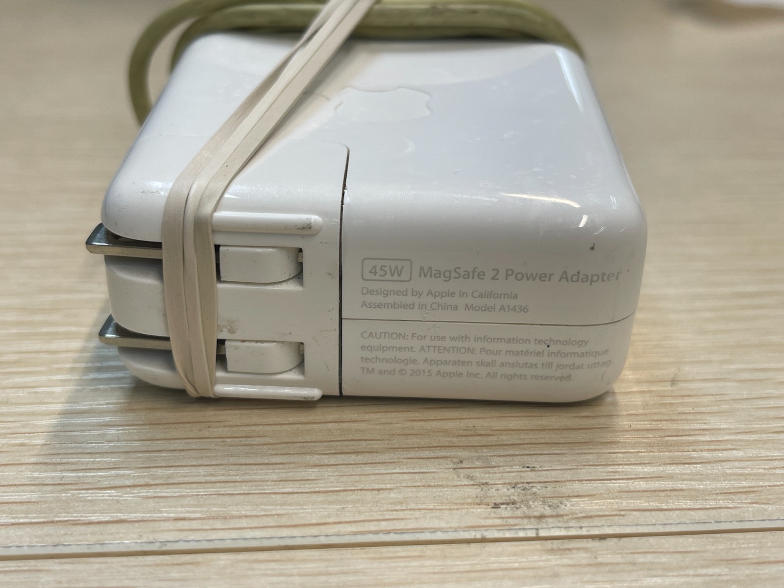 Genuine OEM Apple MagSafe 2 45W AC Adapter Charger for Macbook Air 2015 11" 13"