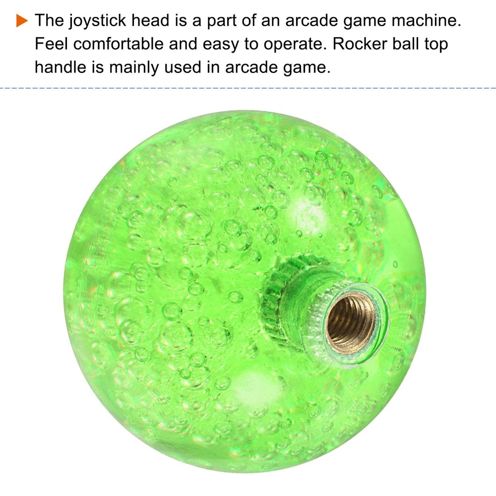 Top Handle Ball Head Joystick M6 Green/Blue