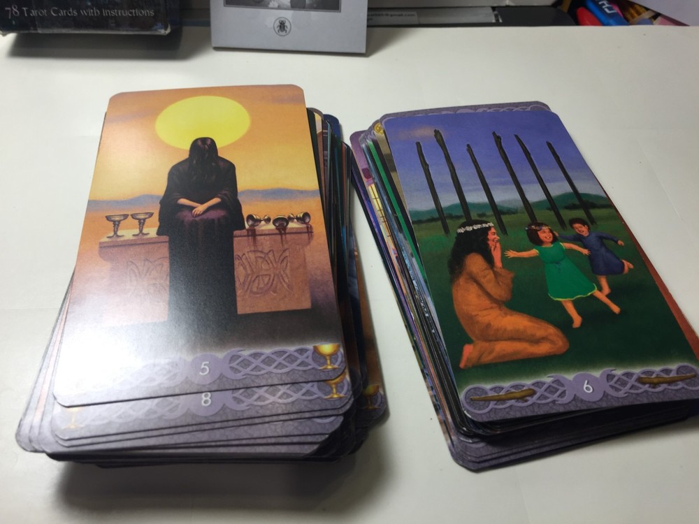 Triple Goddess Tarot Cards with Instructions