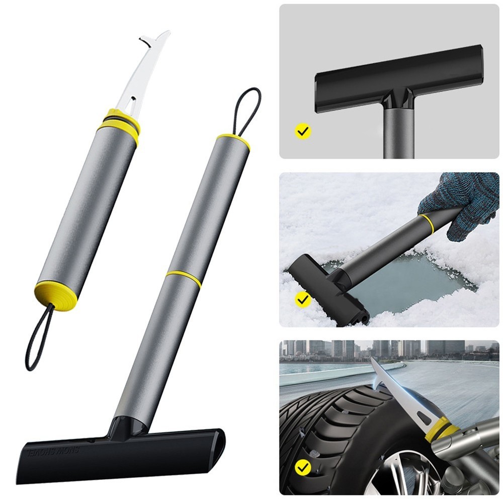 Effortless Ice Scraper Snow Removal Tool for Fast Car Windshields