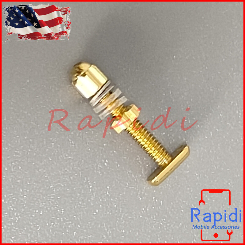 New Curved Rectangle Screw&Bolt Replace For C ar tier Eyeglasses Frame Gold