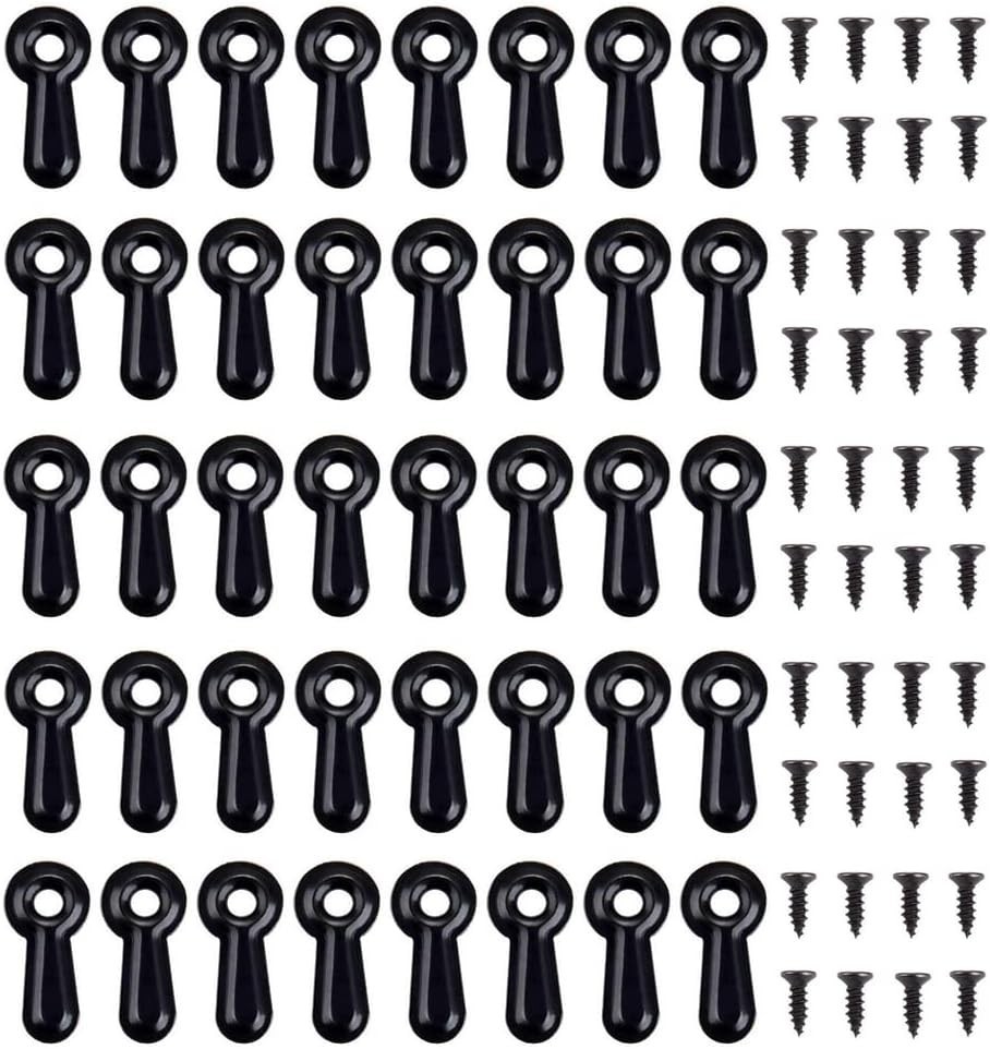 Picture Frame Backing Clips, 320PCS Metal Picture Frames Turn Button Fastener...