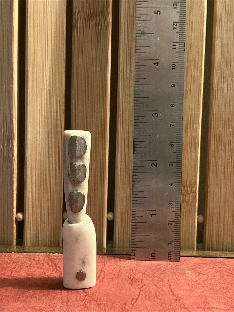 Small Container (antler and metal).