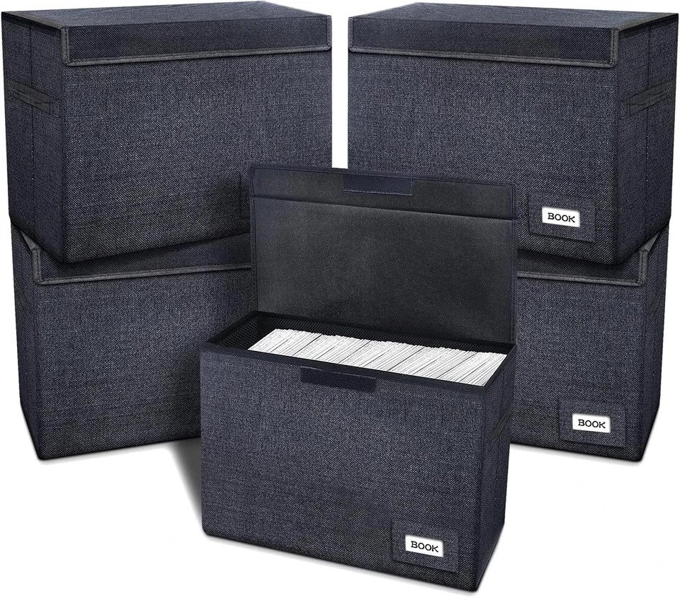 3 Pack Comic Book Storage, Comic Book Box Collapsible and Stackable Comic Short