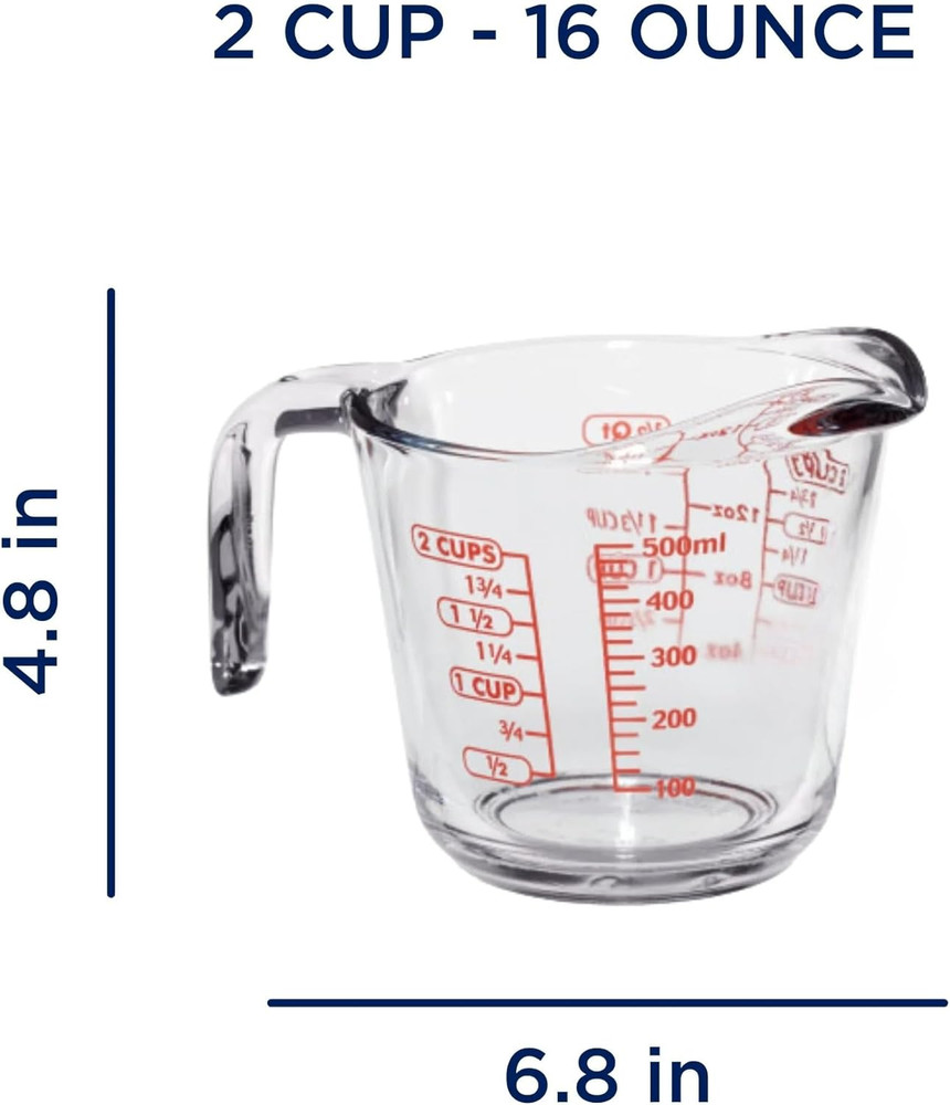 Glass Measuring Cup, 2 Cup
