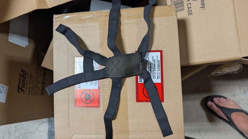 Gas Mask Skull Cap Replacement Black Head Harness