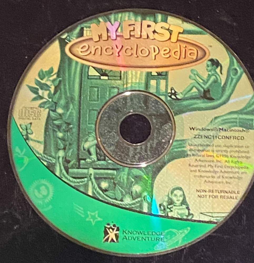 CD ROM "Learning & Education" 8 DISC LOT 1990's Windows 95 PC MAC