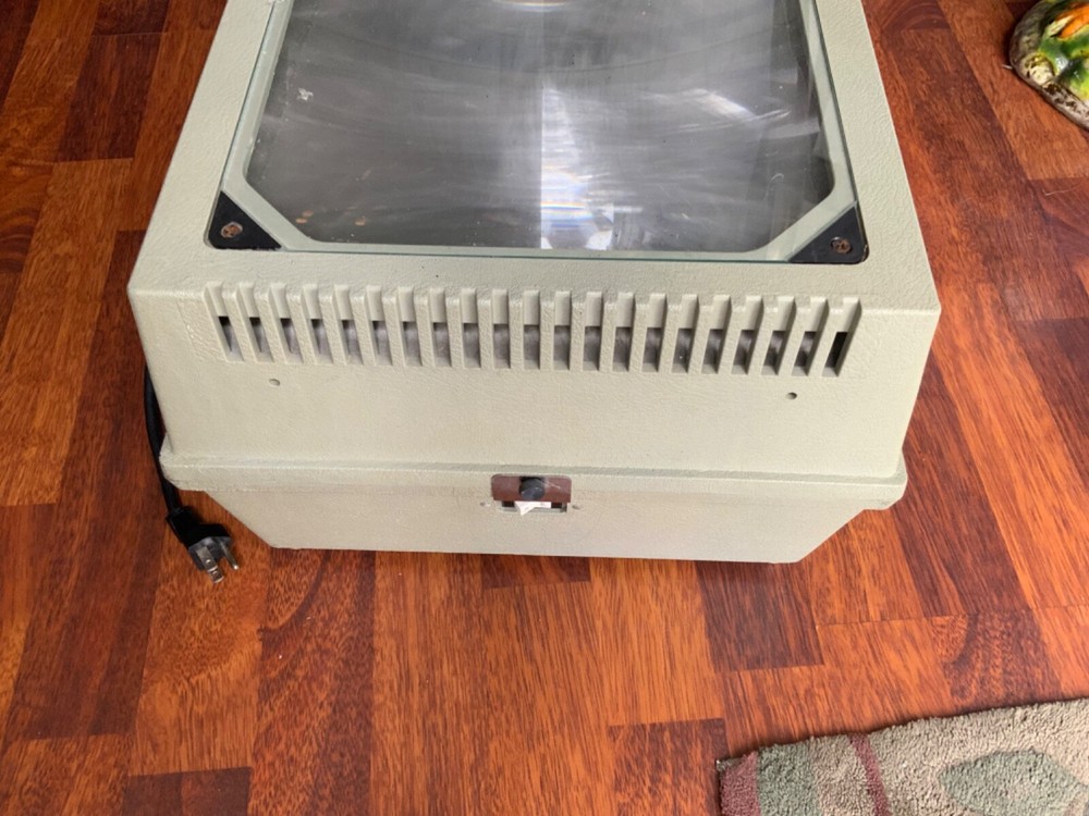 Vintage BUHL Overhead Projector Model 90 ED with Bulb TESTED