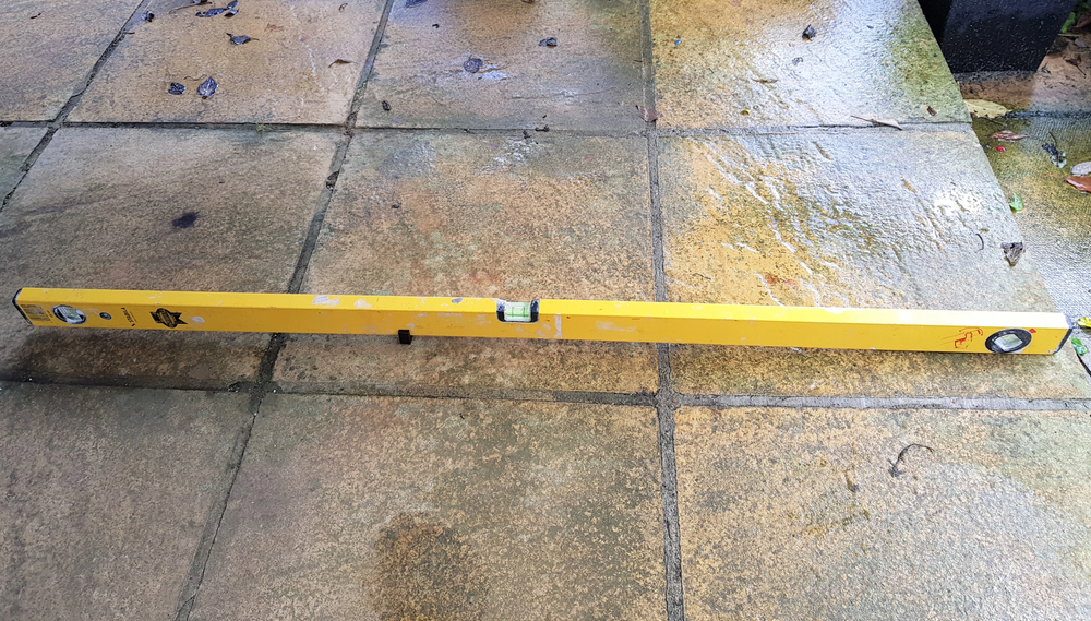 Patio Or Pipework Gradient Level Tool : Black